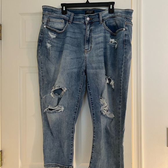 Judy Blue Jeans Plus Size Distressed Capri Jeans Poshmark